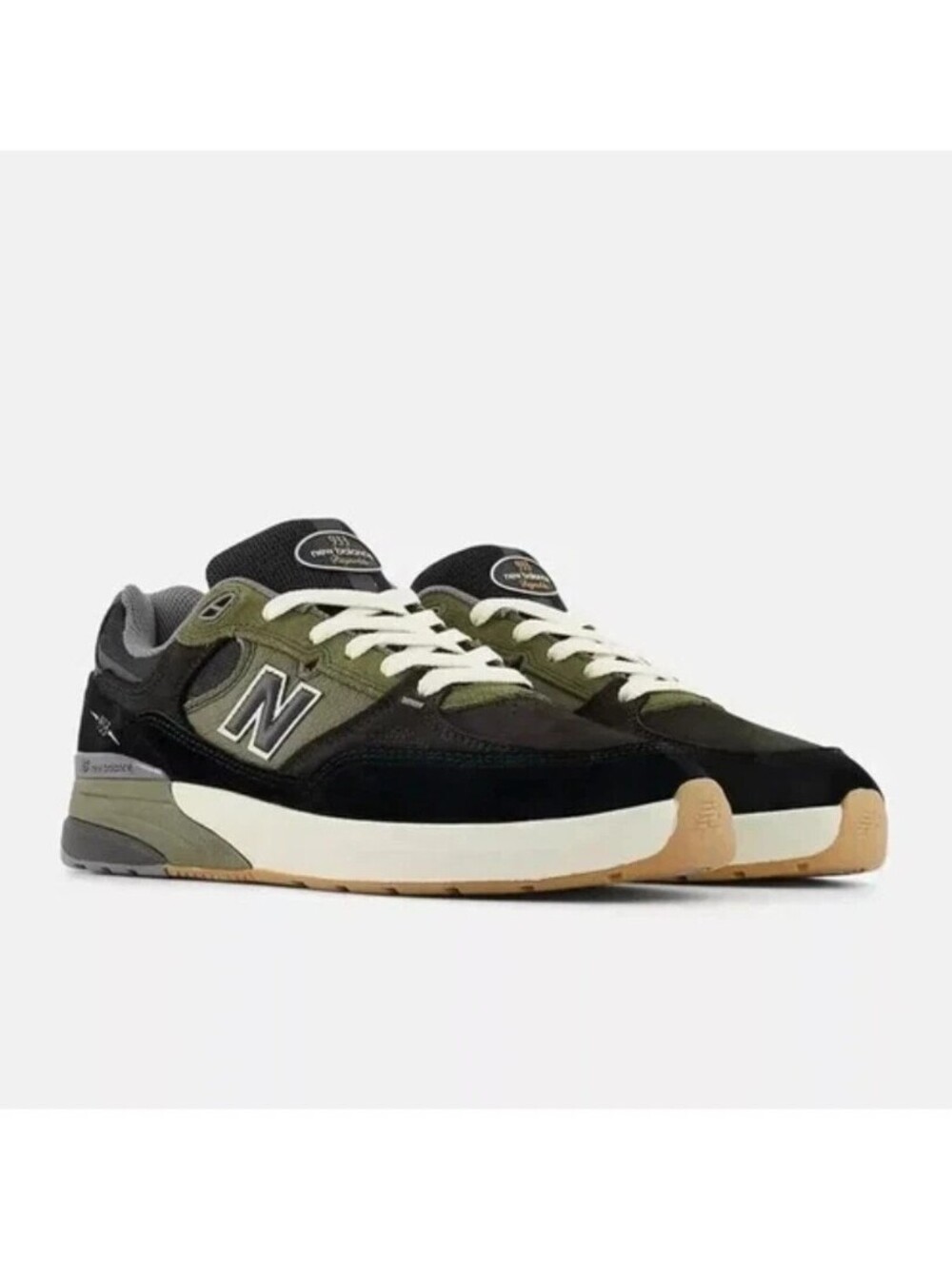 Size 8M Andrew Reynolds × New Balance Numeric 933 Black Olive NM933BST
